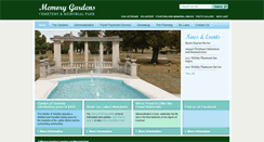Desktop Screenshot of memorygardens.org
